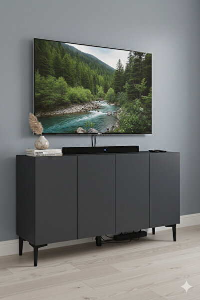 zetuna home KA1299A KONSOL, ÇOK AMAÇLI DOLAP, KAHVE KÖŞESİ VE TV SEHPASI ANTR...