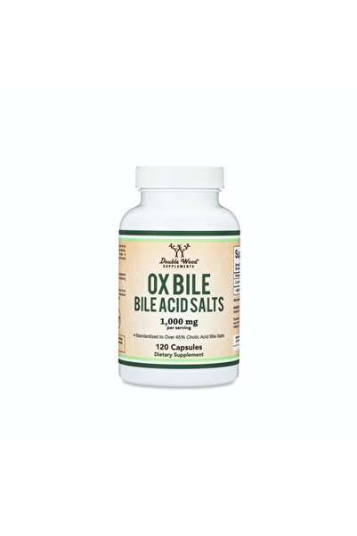 Double Wood Ox Bile Bile Acid Salts 1000 mg 120 Kapsül Takviye Edici Gıda