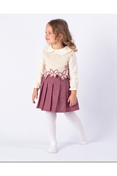 kokosh _ kidss burcu sapmaz Girl's Festive Birthday Butterfly Motif Special O...