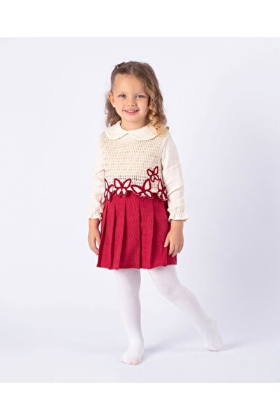 kokosh _ kidss burcu sapmaz Girl's Festive Butterfly Motif Special Occasion S...