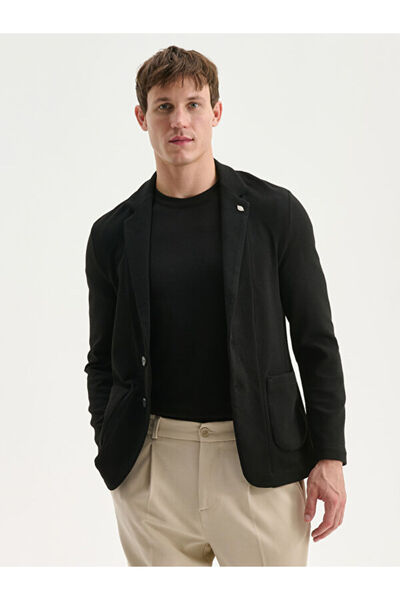 LC Waikiki Rmz Gi̇yi̇m Farkiyla Slim Fit Men's Blazer Jacket