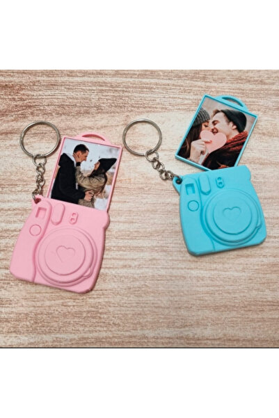 Nacario Fotoğraf Konulabilen Kamera Şeklinde Anahtarlık