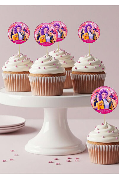Doğumgünü Pasta Süsü K-Pop Muffin 3