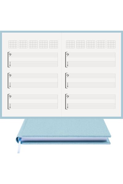 BİDEFTER Guitar Notepad – Fa-Tab Key, Tuned - 100% Handmade, 2026 Collection ...