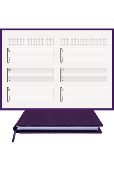 BİDEFTER Guitar Notepad – Fa-Tab Key, Tuned - 100% Handmade, 2026 Collection ...