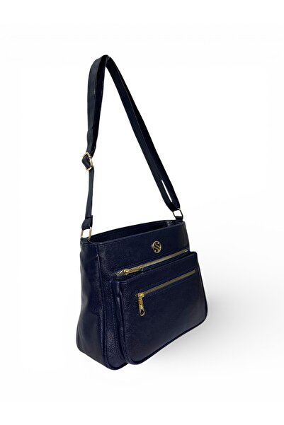 Sanmorris 1399 Women's Adjustable 4-Compartment Crossbody Shoulder Bag