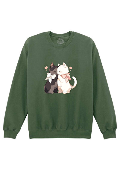 Cu Pisici Printed Blouse - Love, Unisex, Valentine's Day