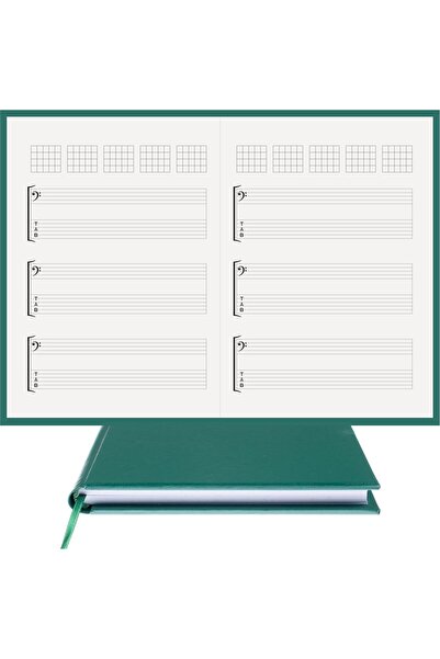 BİDEFTER Guitar Notepad – Fa and Tab Key, Tuned - 100% Handmade, 2026 Collect...