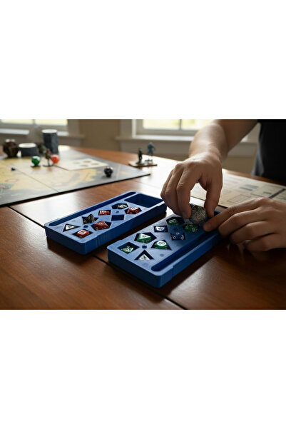 Major Hobi Dnd Tabletop Ryo Dice Box and Storage Stand - 17X9 cm 3D Printer P...