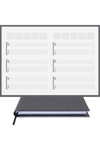 BİDEFTER Guitar Notepad – Fa and Tab Key, Tuned - 100% Handmade, 2026 Collect...