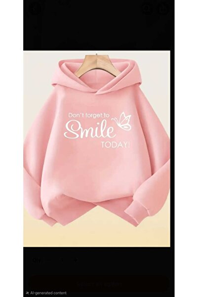 DİVİN Women's Printed Sweatshirt Quality Fabric Oversized Cut