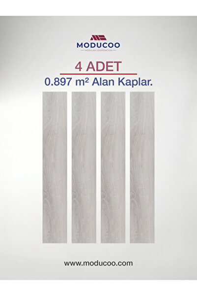 MODUCOO Simba - Kendinden Yapışkanlı Parke (4 Adet - 0,897M²)