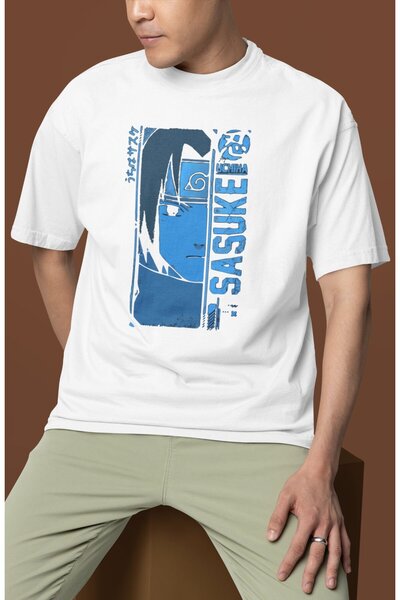 SEVBANO تي شيرت مطبوع عليه شخصيات من مسلسل ناروتو أنيمي يوتشيها ساسوكي للجنسي...