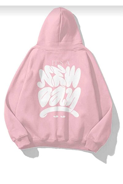 DİVİN Women's Printed Sweatshirt Quality Fabric Oversized Cut