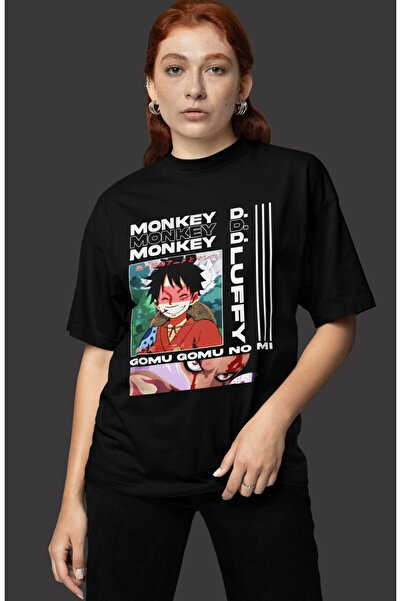 SEVBANO Design Monkey D. Luffy Gear 5 Printed Unisex Oversize Anime Series Ch...