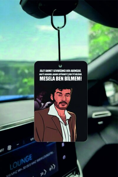 PROMOSYONİK Jilet Ahmet Sevdiğimiz Bir Abimizdi Tasarımlı Oto Kokusu