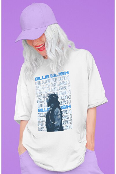 SEVBANO Design Billie Eilish Printed Unisex Oversize Singer T-Shirt