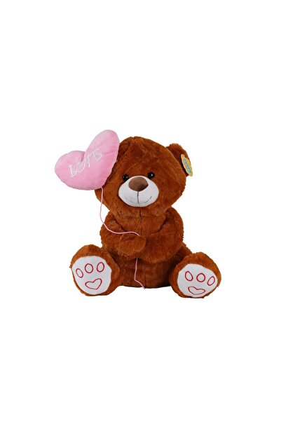 Sunman 4740 Sun-Jnh-Pff-Sk Plush Bear with Heart Balloon 40cm 2R