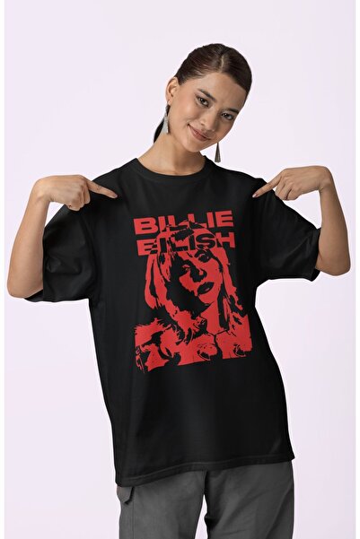 SEVBANO Design Billie Eilish Printed Unisex Oversize Singer T-Shirt