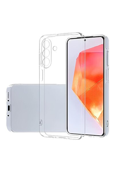 PiyasaSepeti حافظة سامسونج جالاكسي A17 من السيليكون الشفاف المحمي بسمك 2.0 ملم