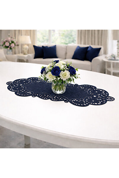 Diva Home Velvet Laser Pattern Cut Runner 100X33