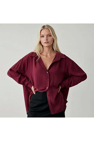 Cistern İstanbul Women's Pocket Detailed Shirt