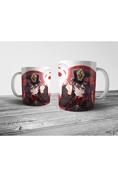 Generic Brand Hu Tao Genshin Impact Mug - Stylish and Durable Design