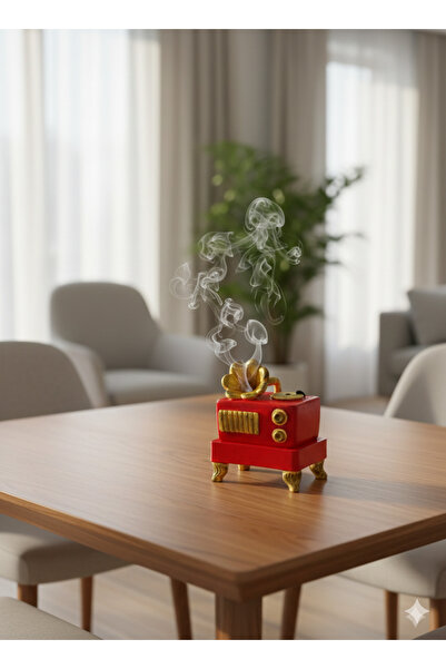 MK DECO STUDIO Gramafon tütsülük, Nostalji Tütsülük, Dekoratif Tütsülük, Deko...