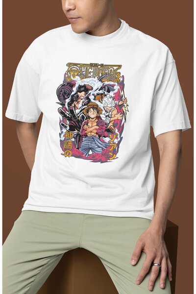 SEVBANO تي شيرت مطبوع عليه شخصيات مونكي دي لوفي رورونوا زورو من قطعة واحدة لل...