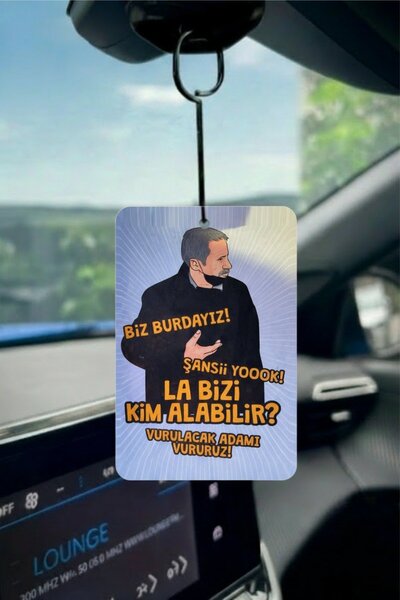PROMOSYONİK La Bizi Kim Alabilir Tasarımlı Oto Kokusu