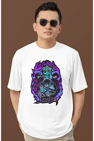 SEVBANO تي شيرت مطبوع عليه شخصيات من مسلسل الأنمي سولو ليفلينج أرايز للجنسين ...