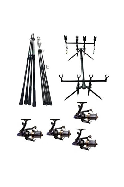 eastshark 4 Lansete 3, 90m, 2 Segm, 4 Mulinete GH 7000, Tambur Super Long-Cas...