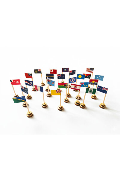 MORMI Steaguri continentul OCEANIA