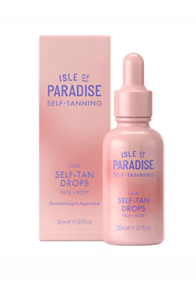 Isle Of Paradise Yüz ve Vücut İçin Konsantre Doğal Görünümlü Light Bronzlaştı...