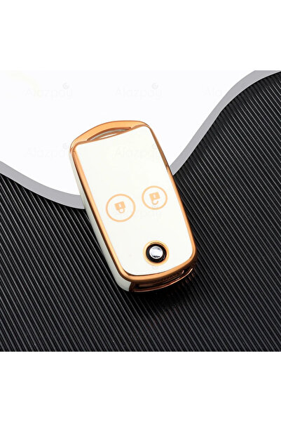 Alazpay For Honda Civic Jazz C-Rv H-Rv C-Rz Accord 2 Keys Gold Edge Tpu Key C...