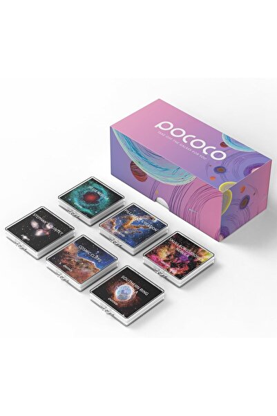 pococo Galaxy Lite Star Projektör Home Planetarium için diskler, Gece Lambası...