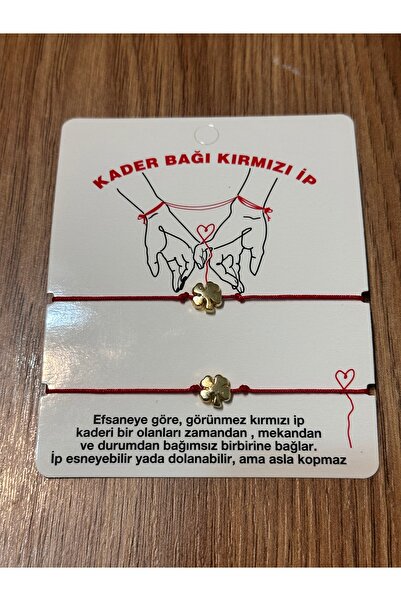 Darya Dd687 Fate Bond Red String Friendship Bracelet Set