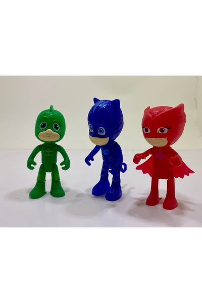 DF ToyShop 3’LÜ PİJAMASKELİLER SETİ