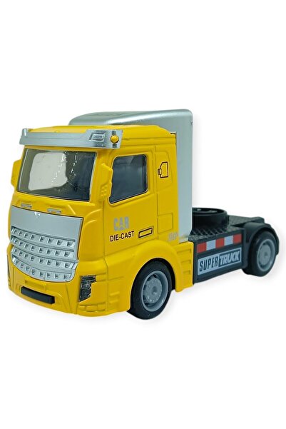 Lisinya Çekbırak Metal Truck Head 12 cm - Yellow (Lisinya)