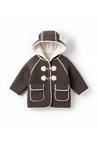 melisam.msg Χειμερινό χοντρό γούνινο παλτό για κορίτσια και αγόρια