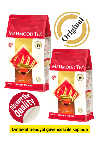 Mahmood Tea Orginal ithal Sri lanka Siyah Çayı (2 Adet)