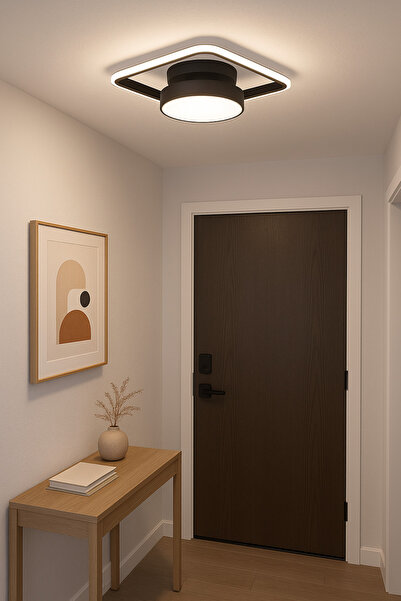 Saatistan Modern LED aydınlatmalı hol, antre, yatak odası ve mutfak içi dekor...