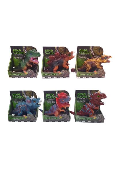 Lisinya Soft Dinazor Neon Gözlü 20 Cm - LD6206B (Lisinya)