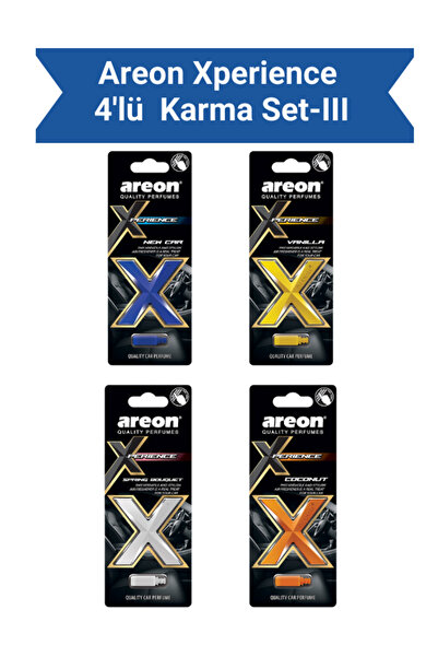 Areon Xperience 4'lü Karma Set-III