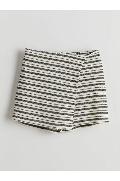 LC Waikiki Özmarka Fustă scurtă pentru fete cu talie elastică, sezon nou