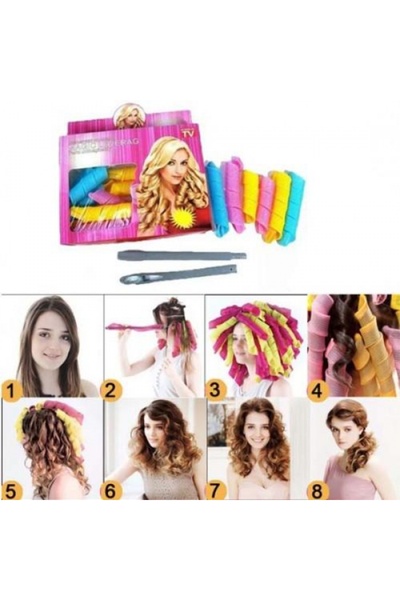 ForWhat Set de ondulatoare magice pentru păr, 18 bucăți, pentru birou, acasă,...