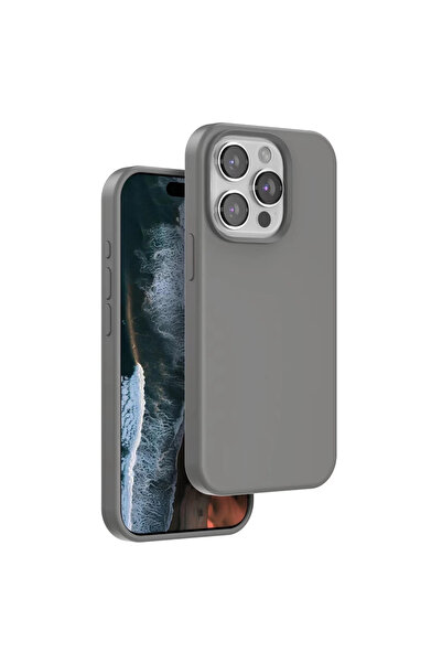 eco port غطاء فينكو آيفون 14 برو ماكس هوم ماج سيف - رمادي تيتان