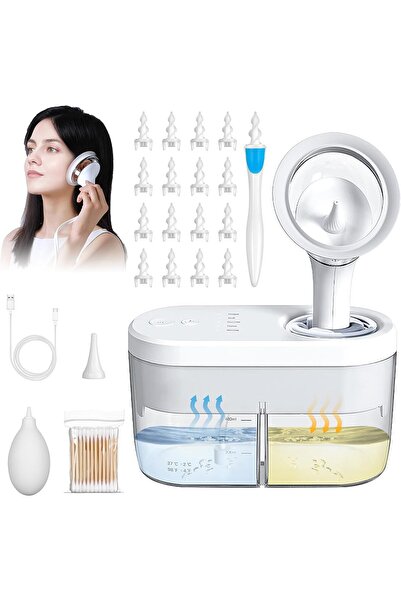 Hommie Kulak Kiri Giderici, 4 Basınç Modlu Elektrikli Kulak Temizleyici