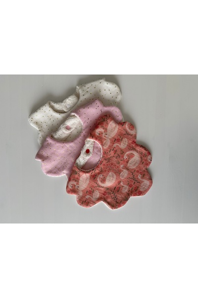 Handmade Moon and Khan Havlu Kumaş Mama Önlüğü