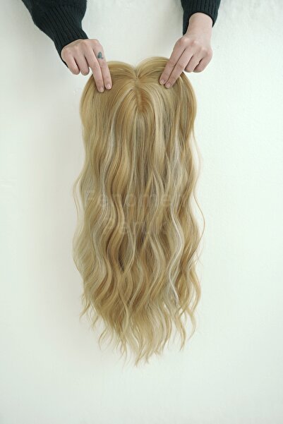 Fenomen Peruk Premium Baby Tepelik - Altın Sarı (Bal Sarısı Tonlu) - Baby-20